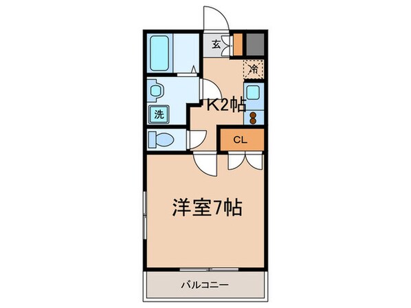 ラグジュアリーアパートメント砧の物件間取画像